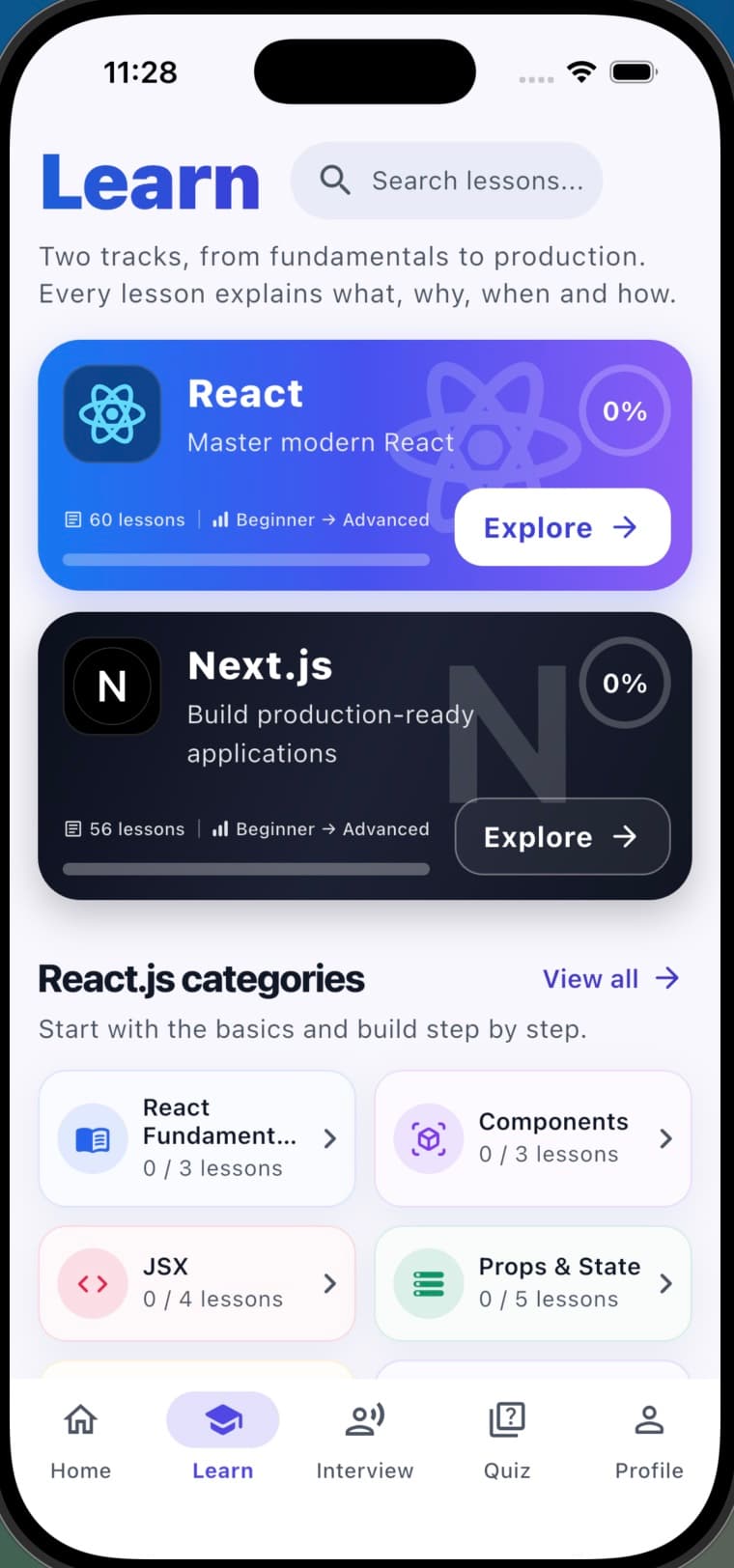 ReactMaster screenshot 3
